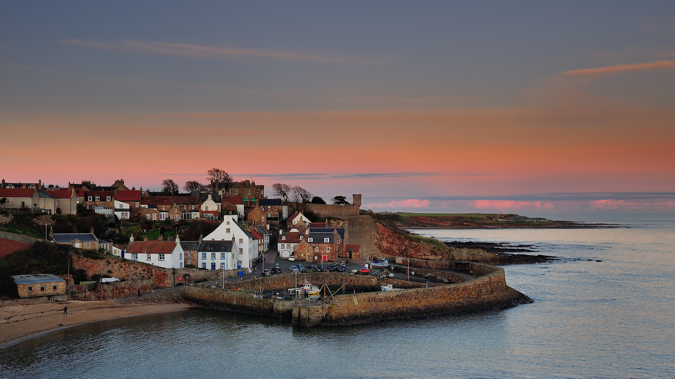 Dusk at Crail, Fife, Scotland
