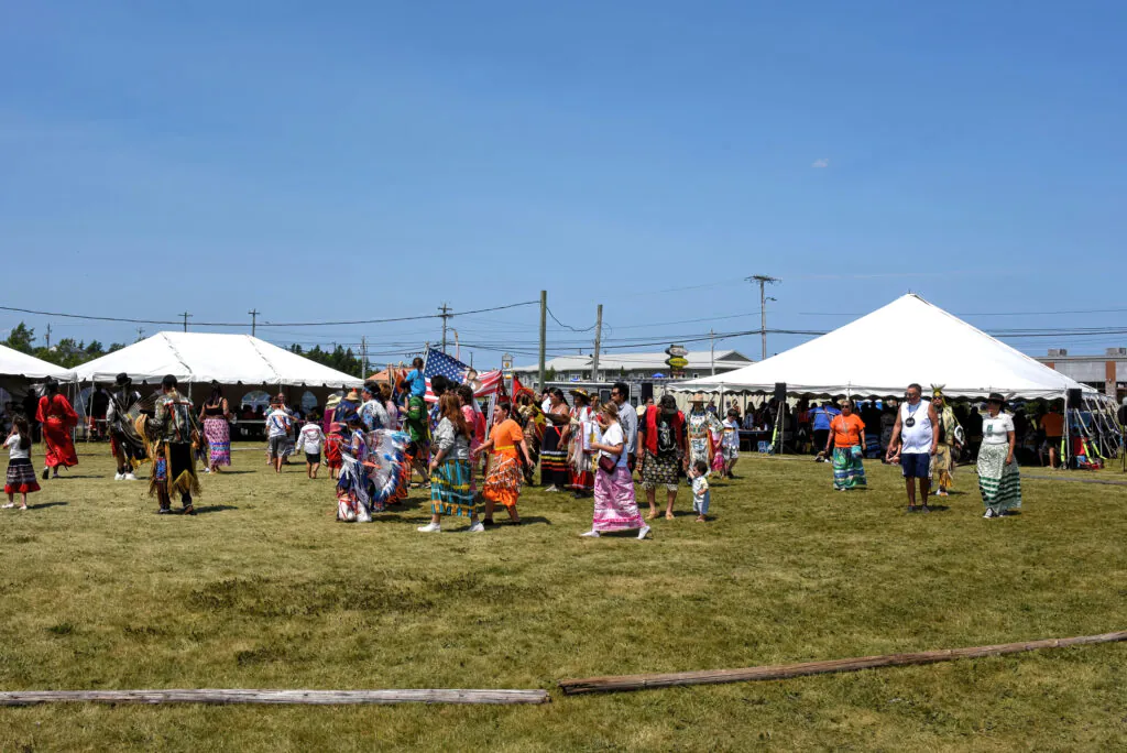 Membertou Powwow event in Cape Breton, Canada