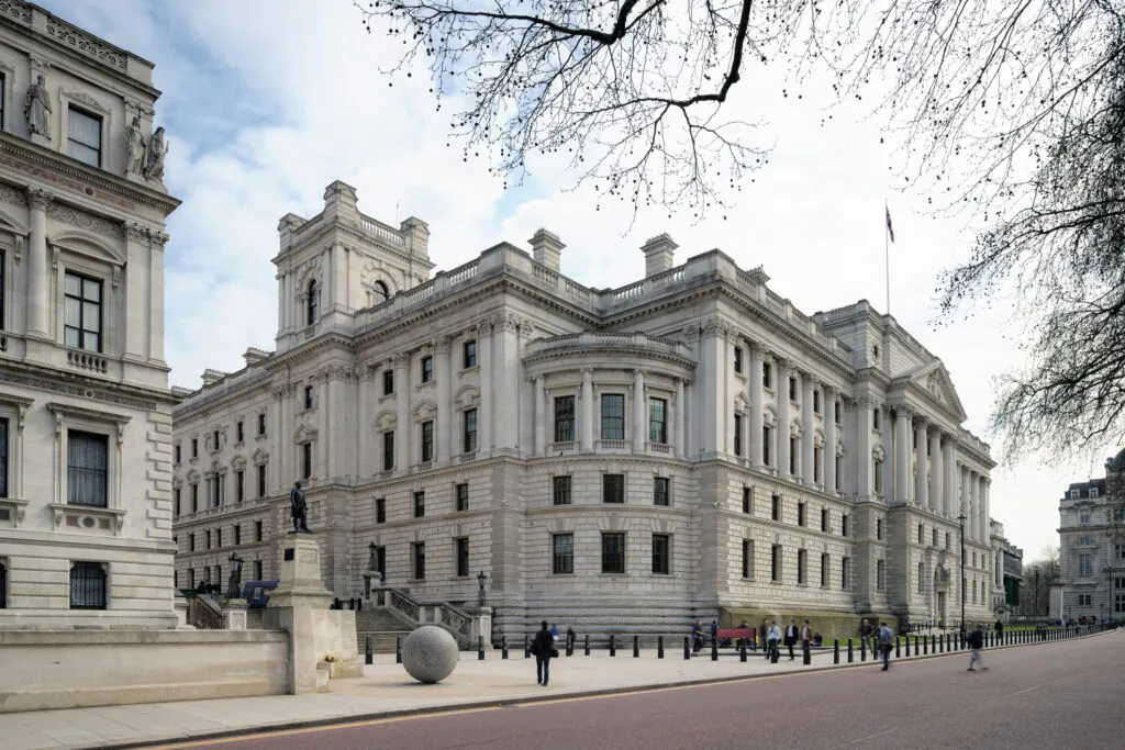 Treasury Building, Westminster, London, England, UK