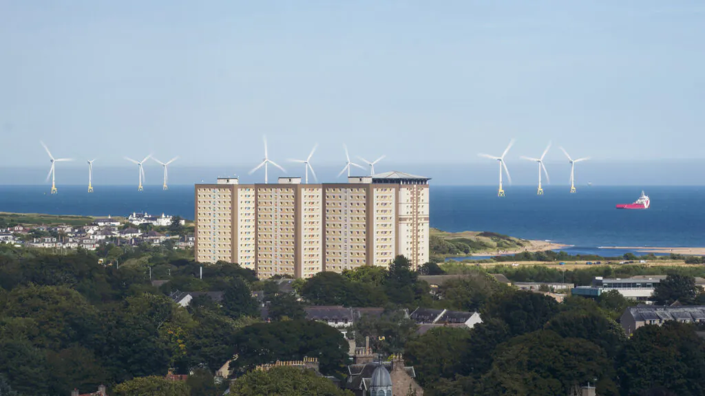 Wind Turbines in Aberdeen Bay