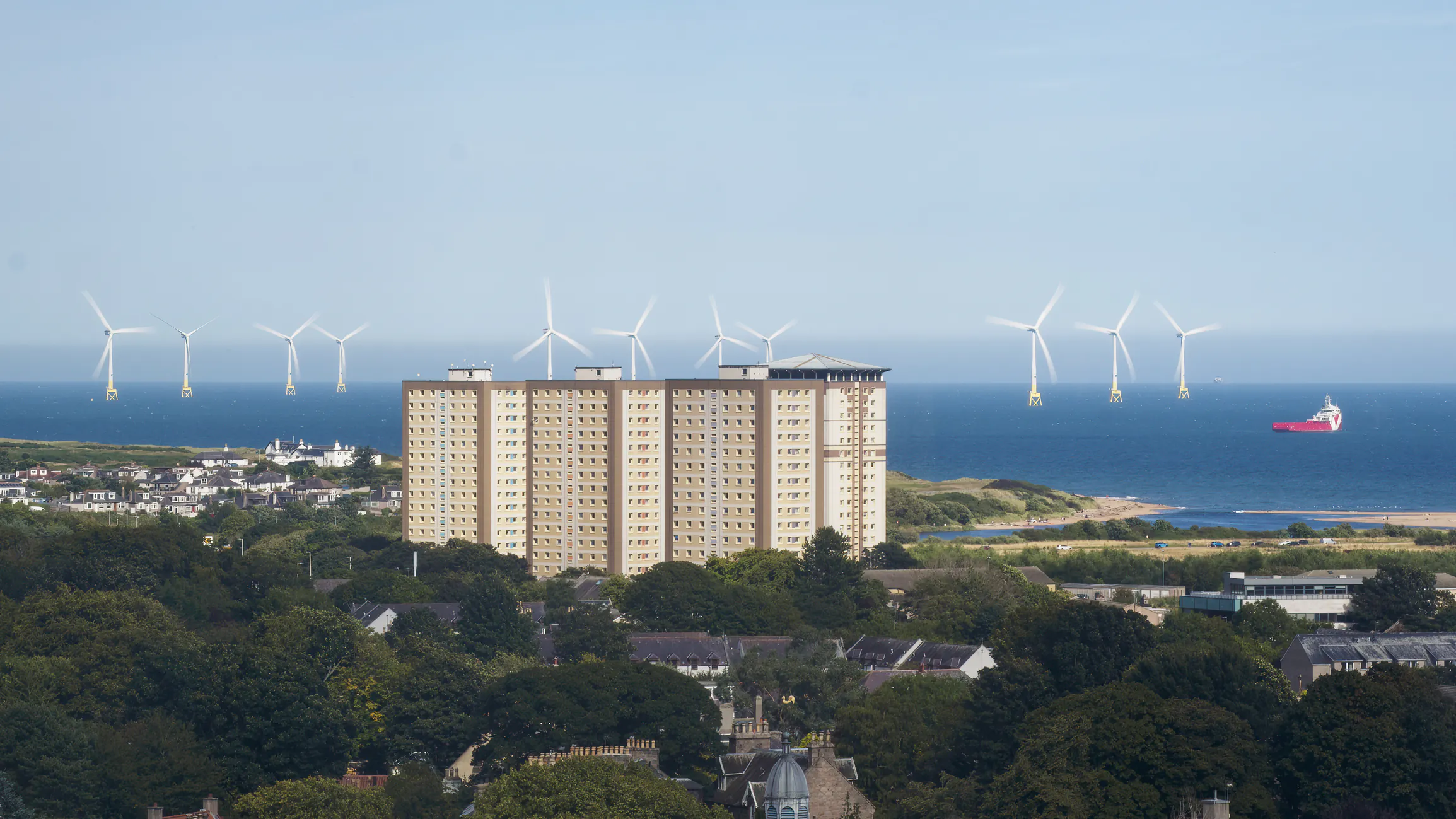 Wind Turbines in Aberdeen Bay